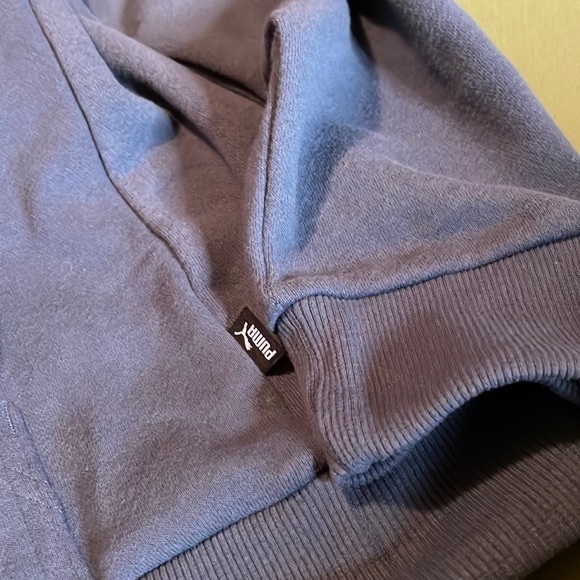 NWOT Puma Youth Fleece Hoodie, size Large (14-16), blue - Picture 8 of 10